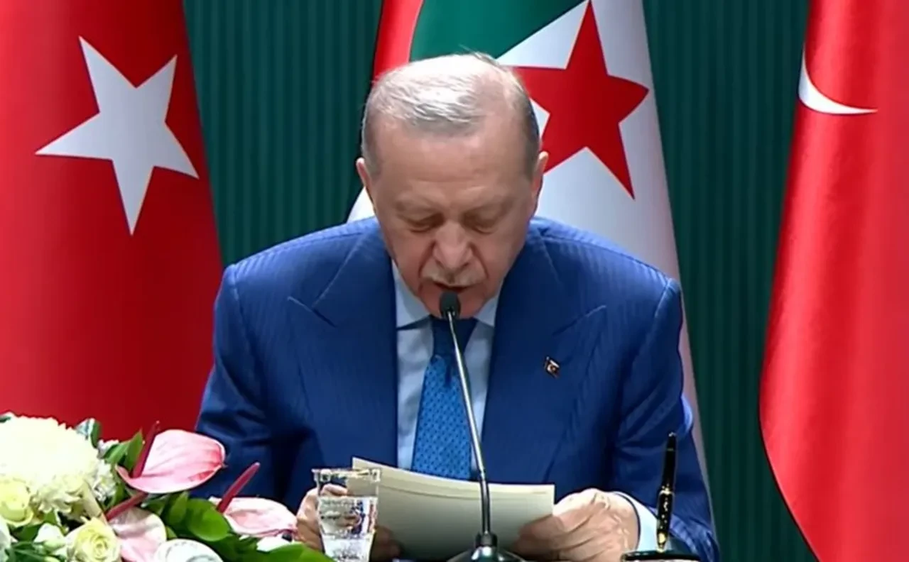 Türkiye ve Cezayir arasında ortak anlaşmalar: Cumhurbaşkanı Erdoğan'dan 'stratejik iş birliği' vurgusu