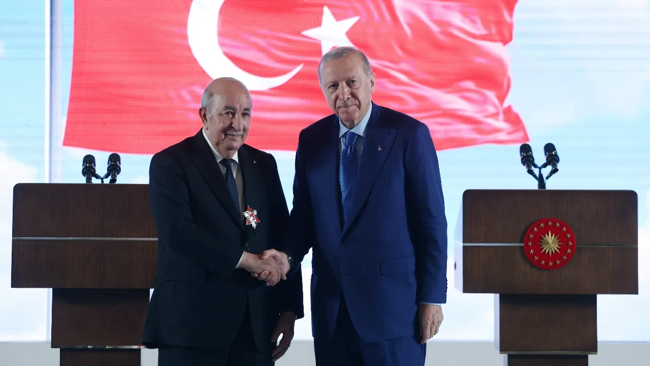 Türkiye ve Cezayir arasında ortak anlaşmalar: Cumhurbaşkanı Erdoğan'dan 'stratejik iş birliği' vurgusu