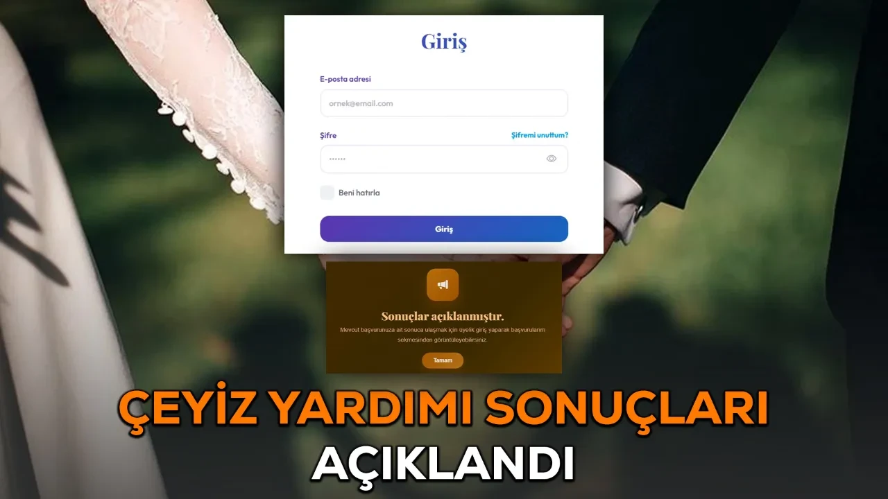 İki İnsan Bir Hayat projesi SONUÇLARI isim listesi! TDV çeyiz yardımı sonuç ekranı açıldı mı?