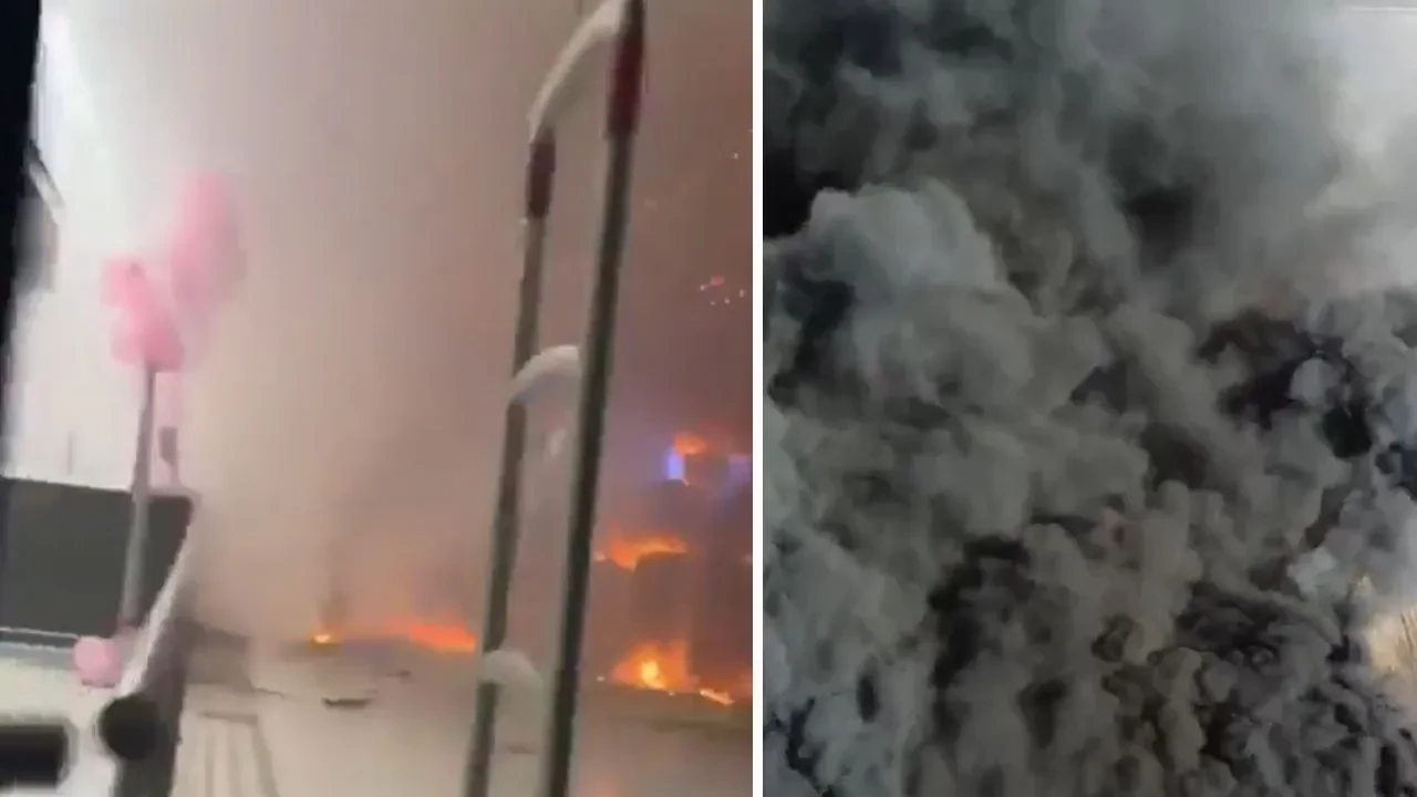 Meksika'da alışveriş merkezinde yangın: Çok sayıda can kabı var