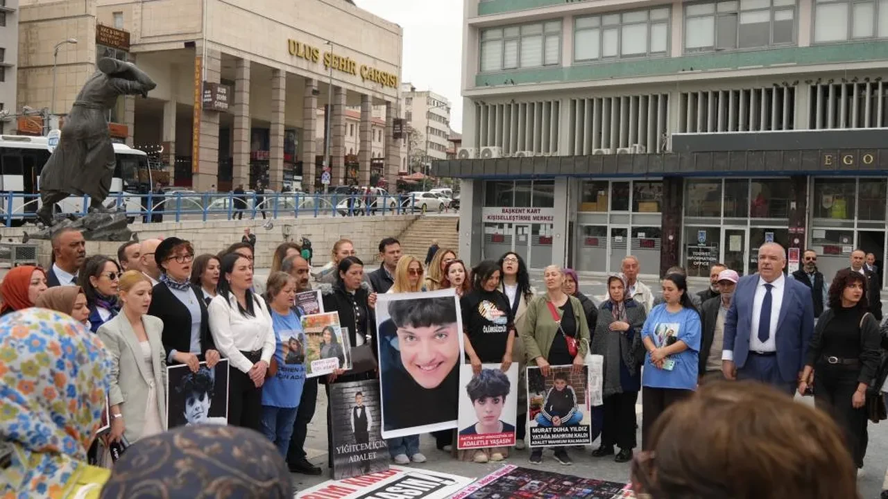 Çocukları katledilen annelerden Ulus Meydanı'nda adalet çağrısı! Yasemin Minguzzi'nin sözleri yürek yaktıı