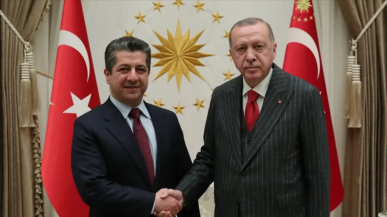 Cumhurbaşkanı Erdoğan, IKBY Başbakanı Barzani ile İstanbul'da görüştü!