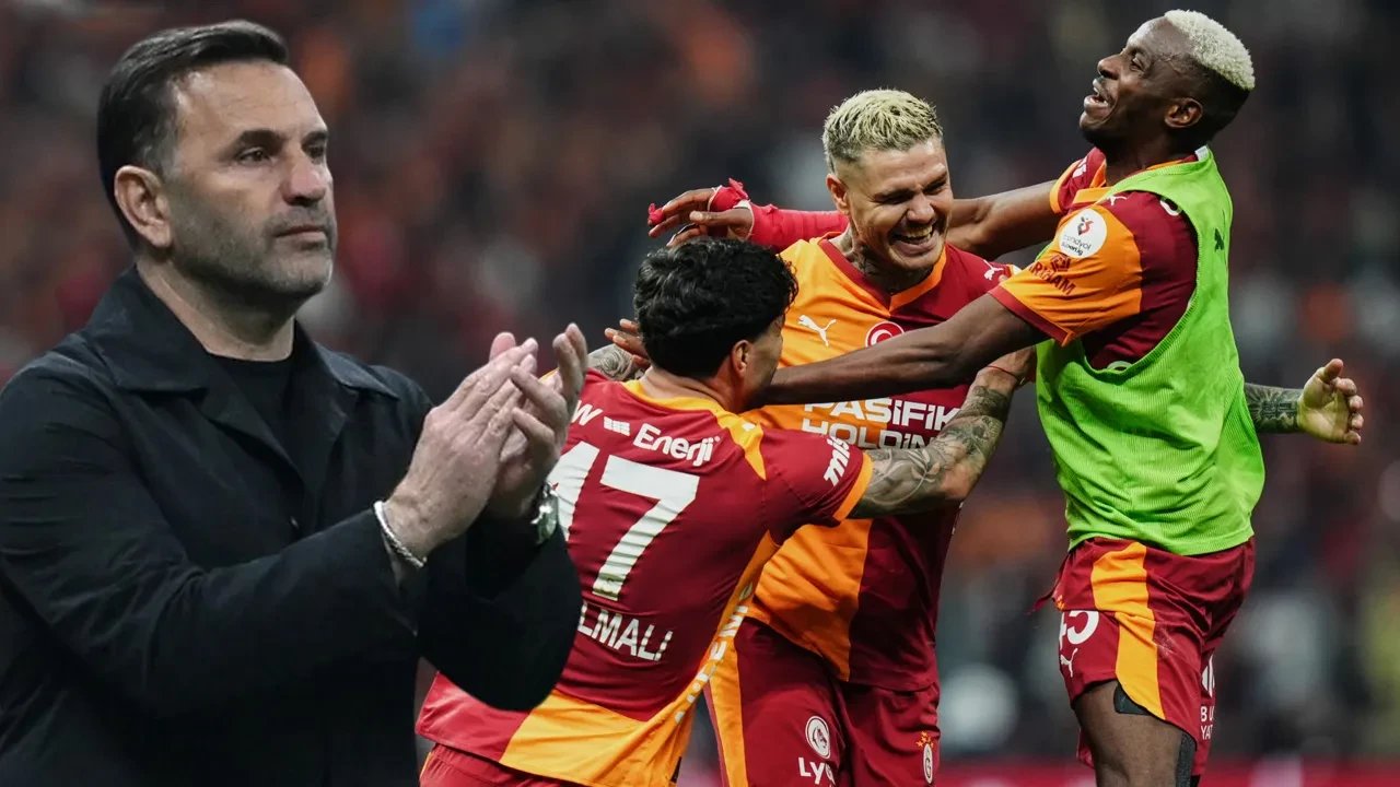 Galatasaray şampiyonluğunu ilan etti! Okan Buruk Türk futbol tarihine geçti