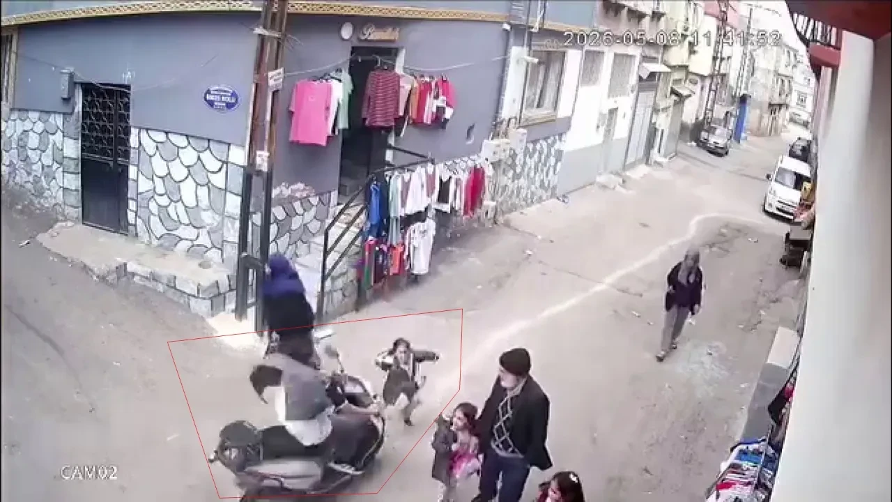 Gaziantep'te dehşete düşüren kaza! Çarptığı küçük kıza göz ucuyla bile bakmadı: O anlar kamerada 