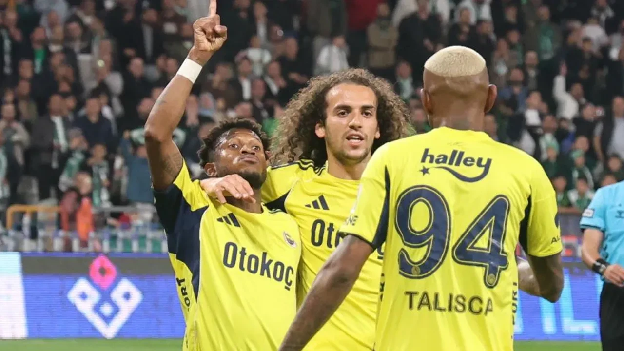 Kanarya buraya kadar! Fenerbahçe Konyaspor'u deplasmanda 3 golle yıktı ama şampiyon Galatasaray oldu