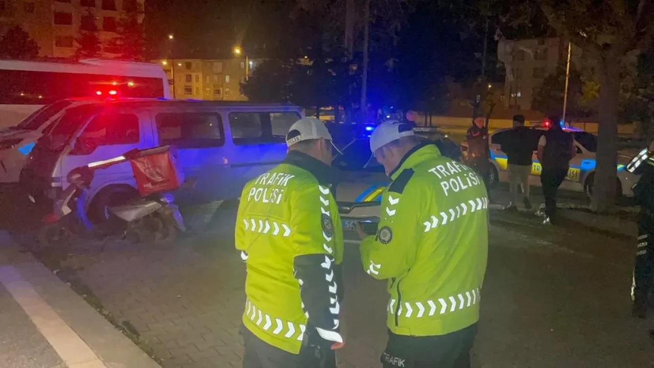 Karaman'da polisten kaçan motosiklet sürücüsüne ceza yağdı