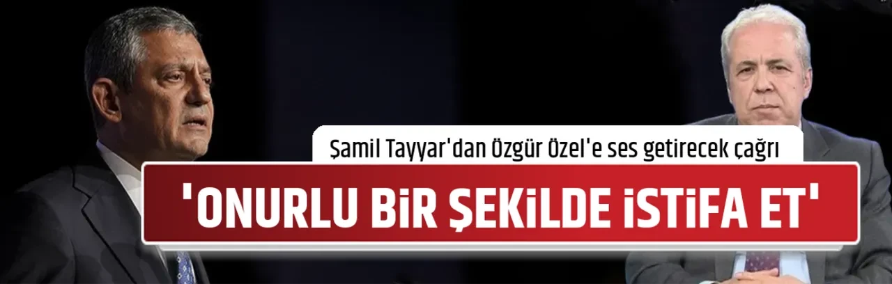 'ONURLU BİR ŞEKİLDE İSTİFA ET'