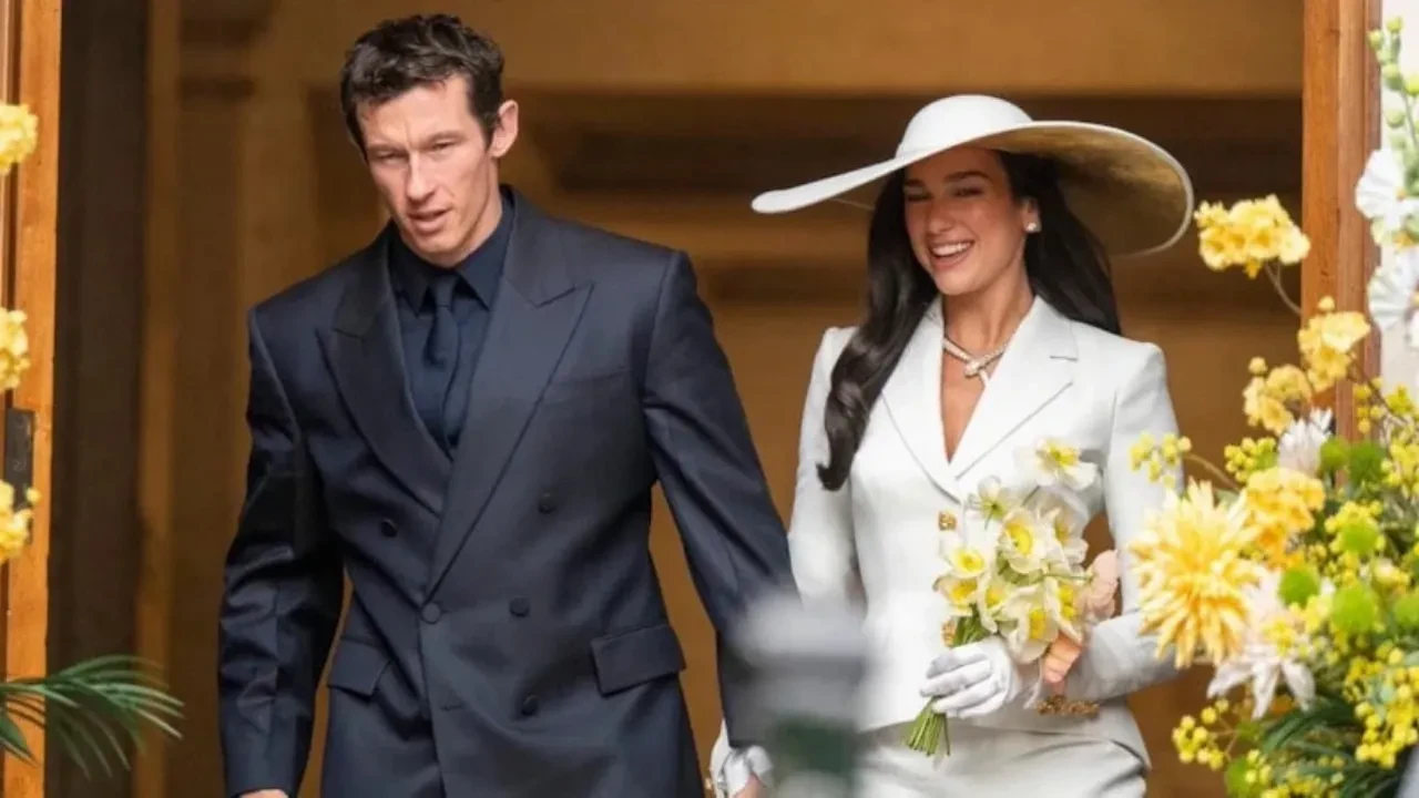 Dua Lipa evlendi! Callum Turner ile gösterişten uzak nikah kareleri gündem oldu
