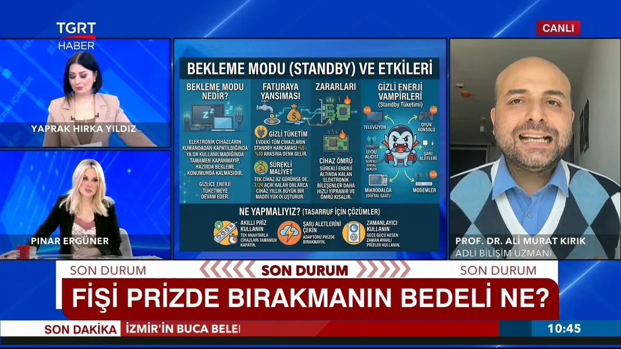 Fişi prizde bırakmanın bedeli ne? Enerji vampirleri evlerimizde: Faturaları yüzde 50 artırıyor