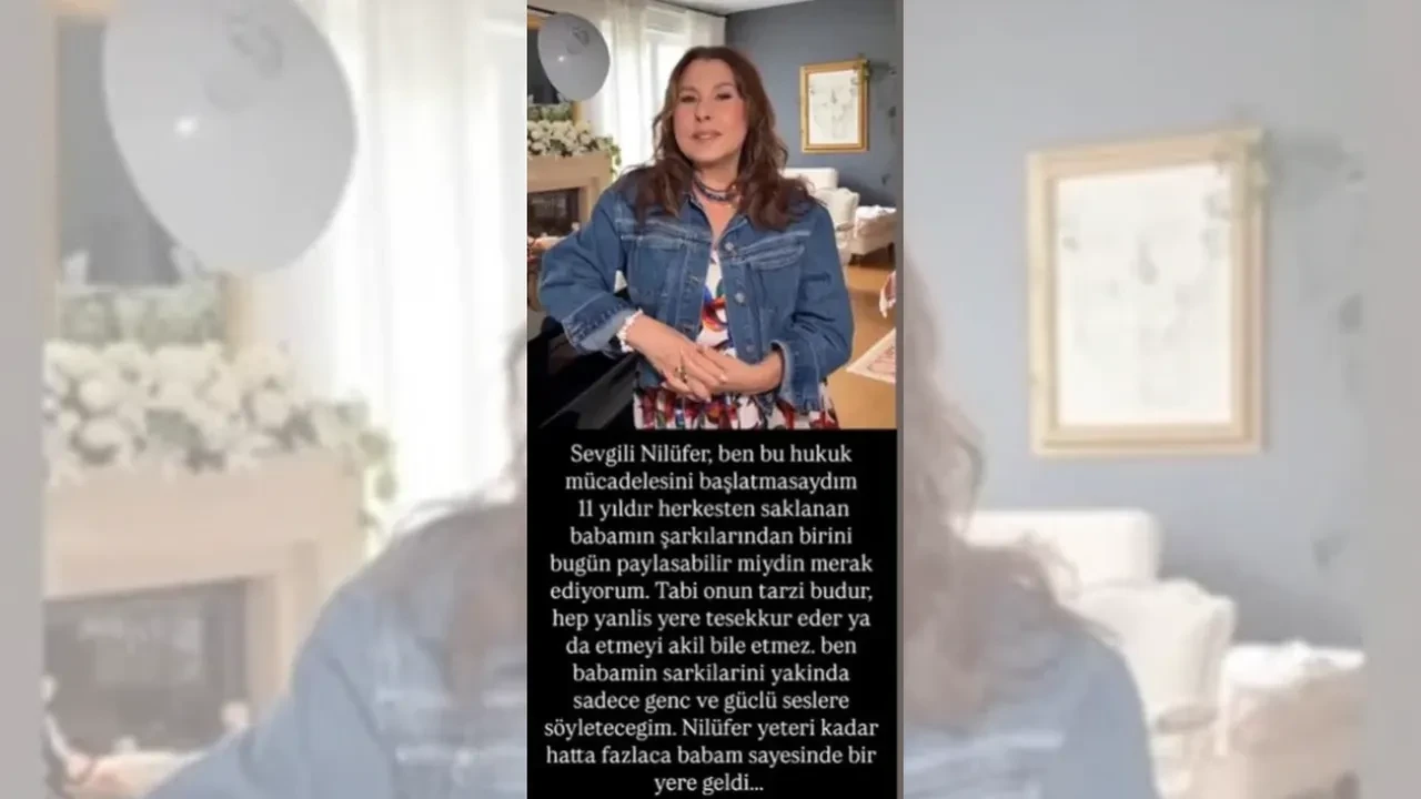 Kayahan’ın kızı Beste Açar Nilüfer ile ilgili ağır ithamlarda bulundu! Açtı ağzını yumdu gözünü dedirtti