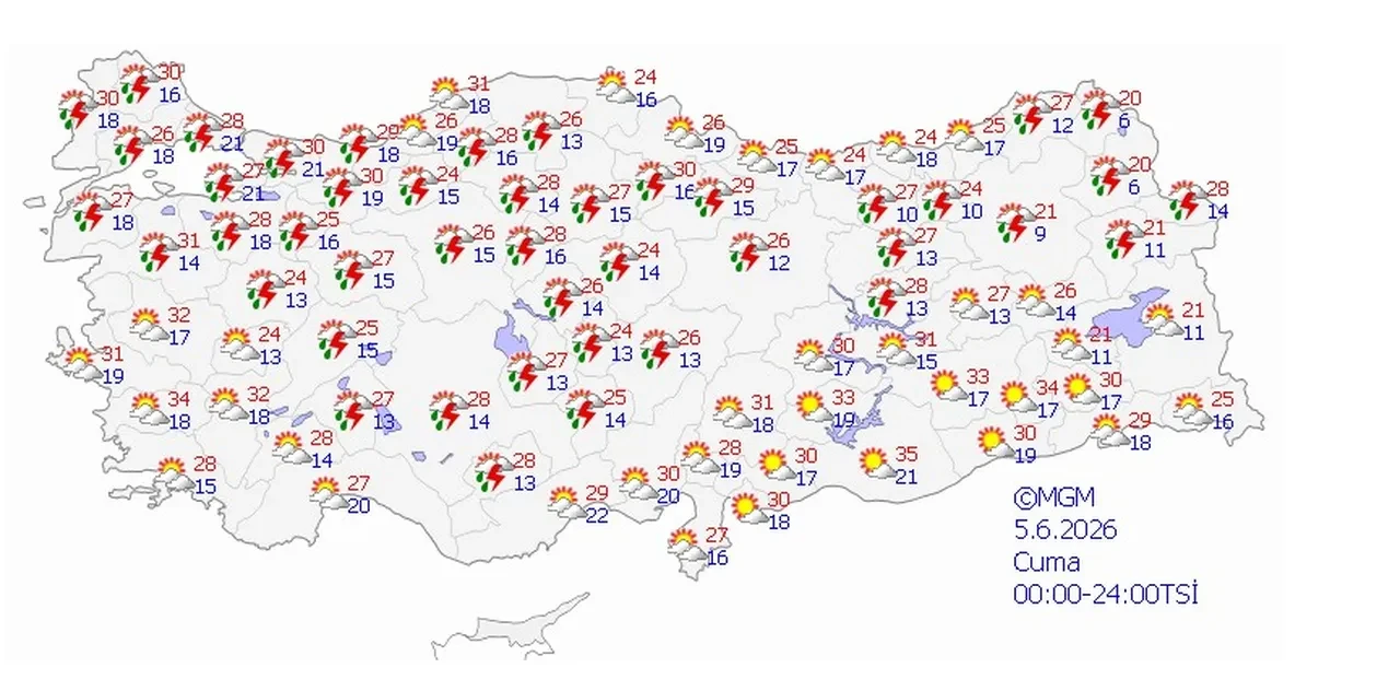 Meteoroloji tarih verip uyardı! İstanbul dahil birçok kente kuvvetli sağanak geliyor