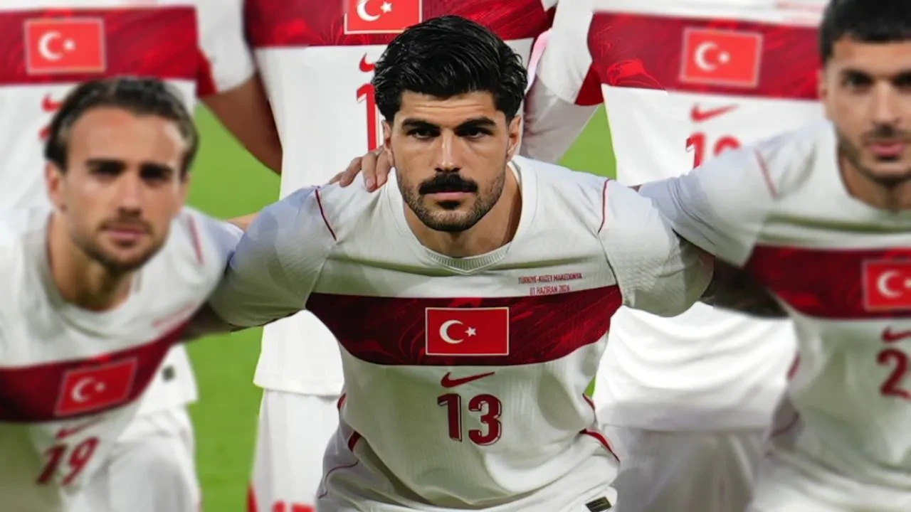 Milli futbolcu Eren Elmalı hastaneye kaldırıldı! Türkiye-Kuzey Makedonya maçında korkutan pozisyon