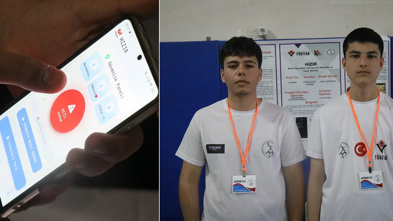 Şiddet olaylarına karşı lise öğrencilerinden hayat kurtaran cihaz! Tehlike anında saniyeler içinde konum atıyor