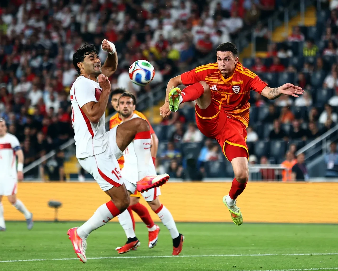 Türkiye Kuzey Makedonya maçı kaç kaç bitti golleri kimler attı?