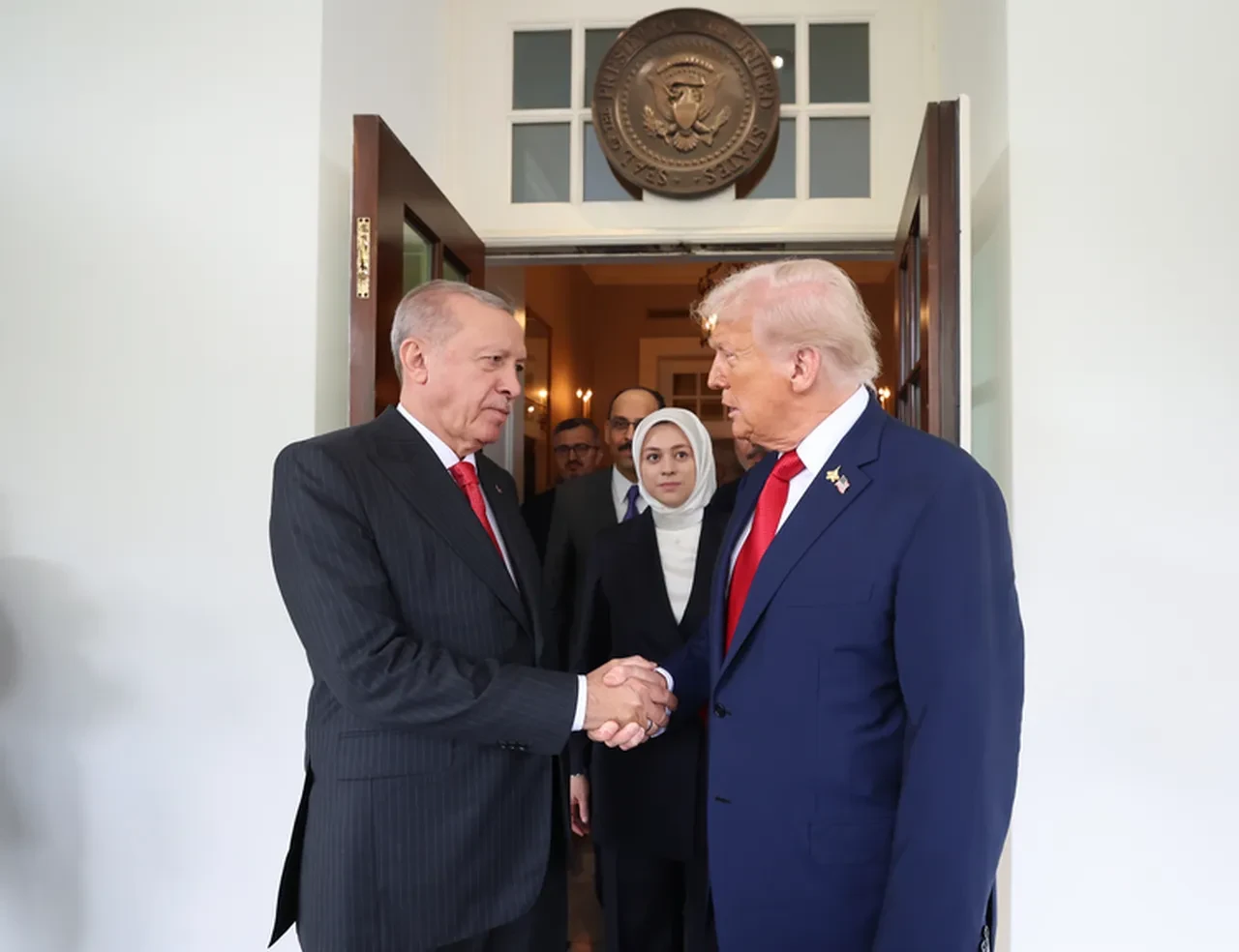 İsrailli muhabirin Cumhurbaşkanı Erdoğan sorusuna Trump'tan dikkat çeken cevap
