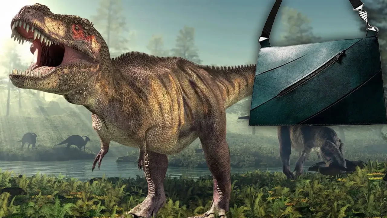 T-Rex derisinden çanta yaptılar, açık artırmayla satılacak! Dinozor mu tavuk mu? Bilim insanları da ikiye bölündü