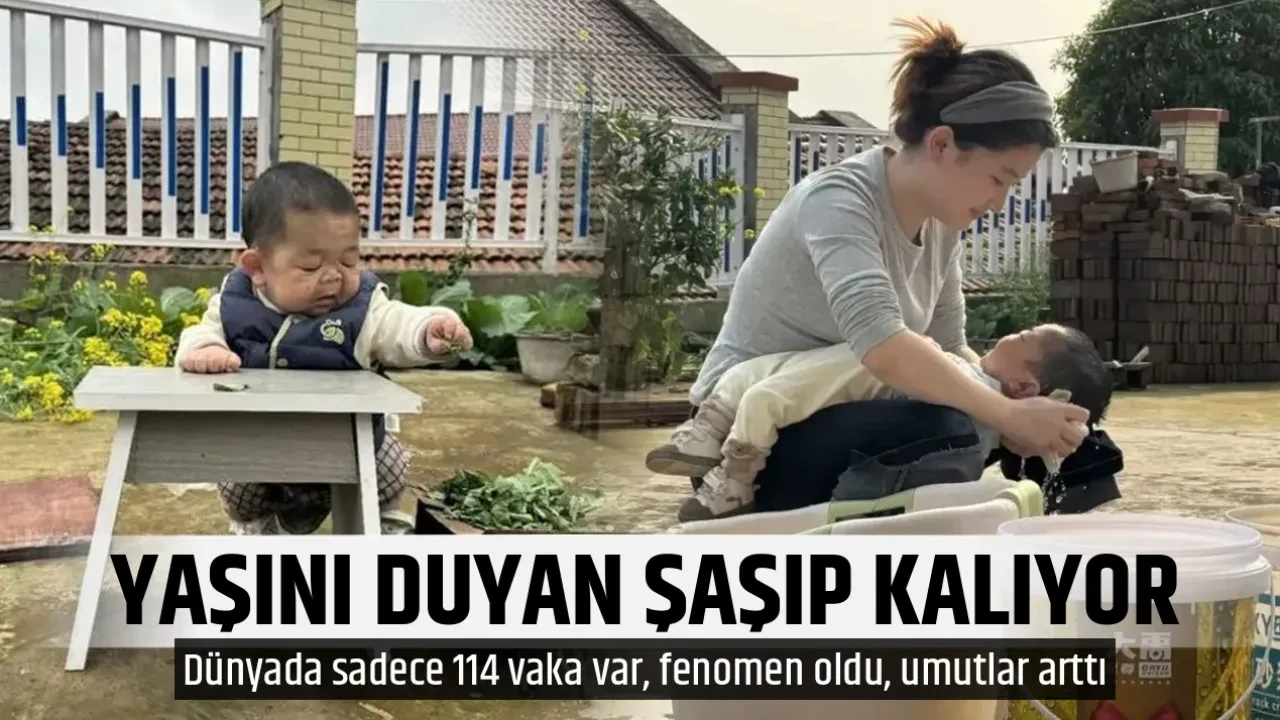 YAŞINI DUYAN ŞAŞIP KALIYOR