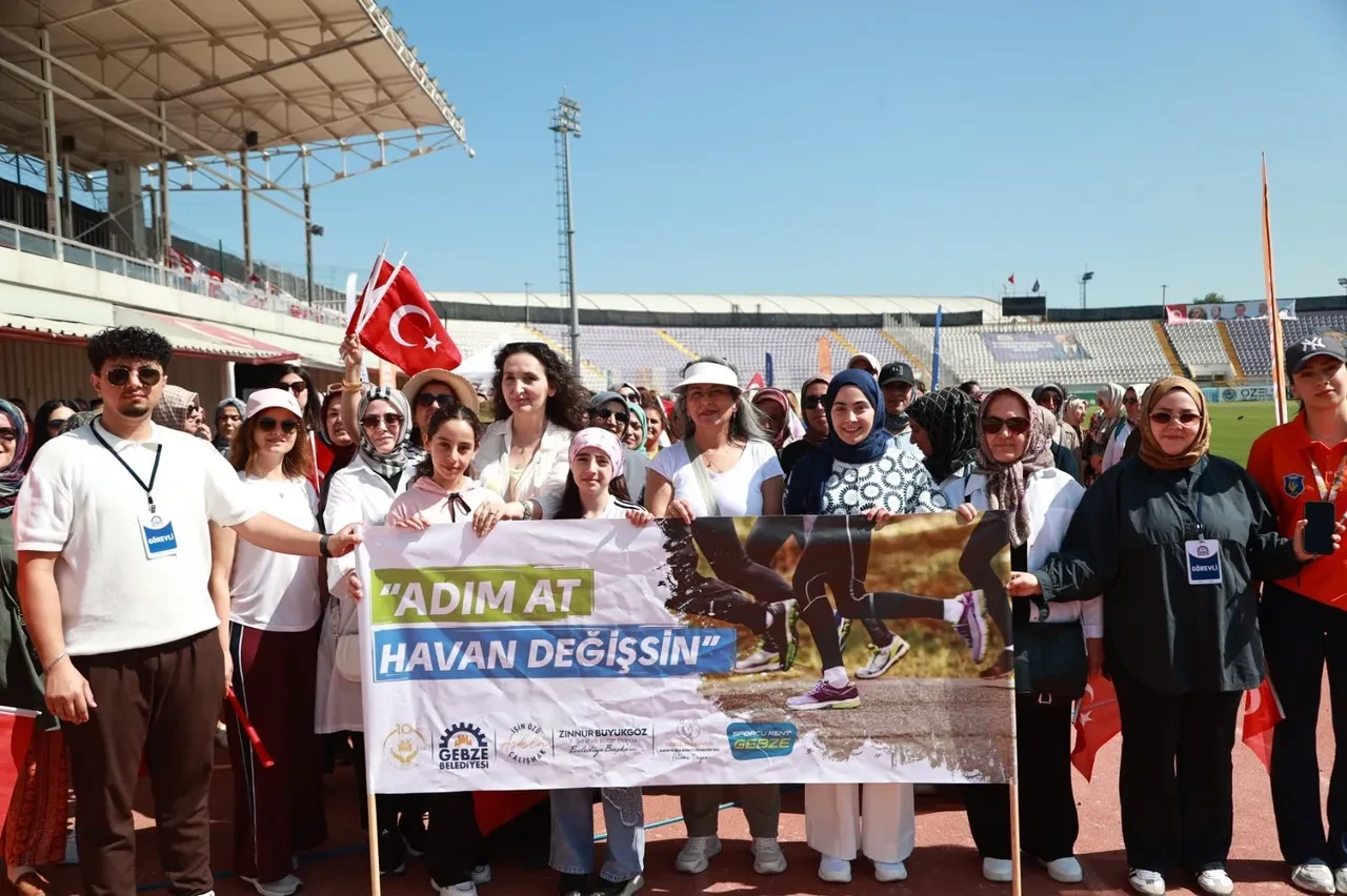 Kadınlar yürüdü hareket arttı! "Adım At Havan Değişsin"