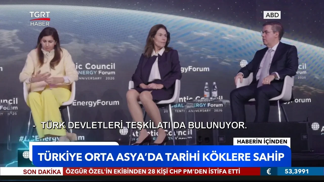 Ahmet Mücahid Ören'nden Enerji Forumu'nda kritik analiz! Türkiye Orta Asya'da tarihi köklere sahip