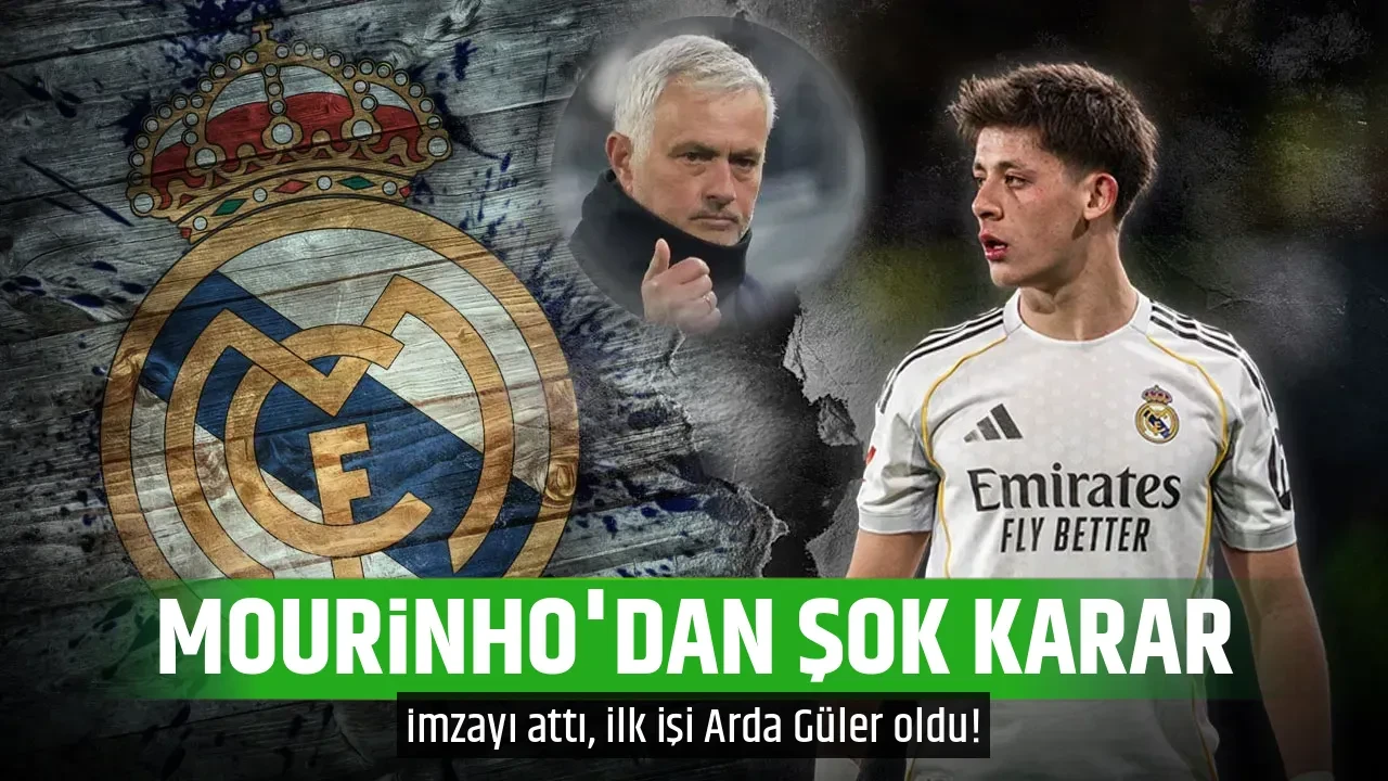 MOURİNHO'DAN ŞOK KARAR
