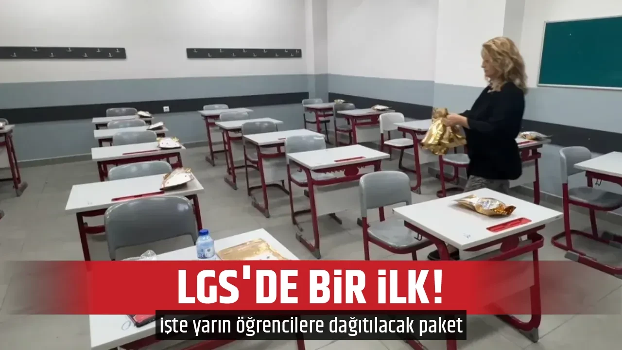 LGS'DE BİR İLK!