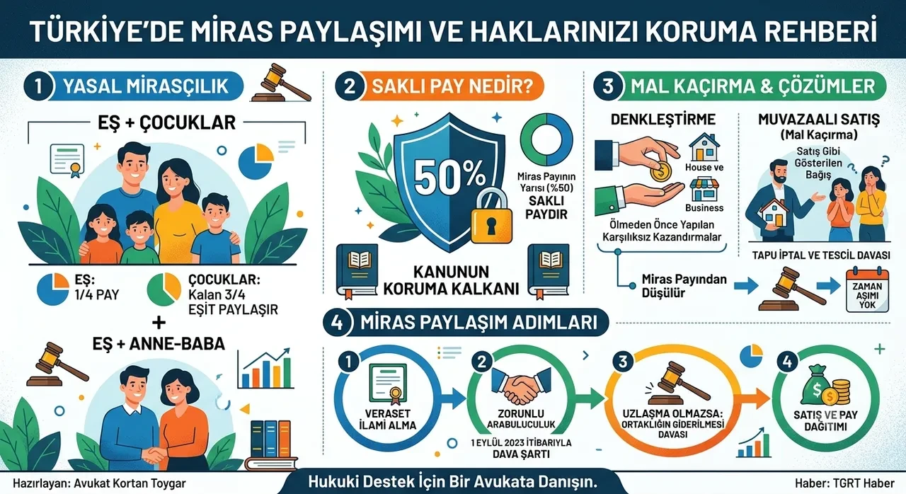 Miras kavgası yaşayan herkesi ilgilendiriyor! Avukat Kortan Toygar haklarınızı korumanın formülünü verdi