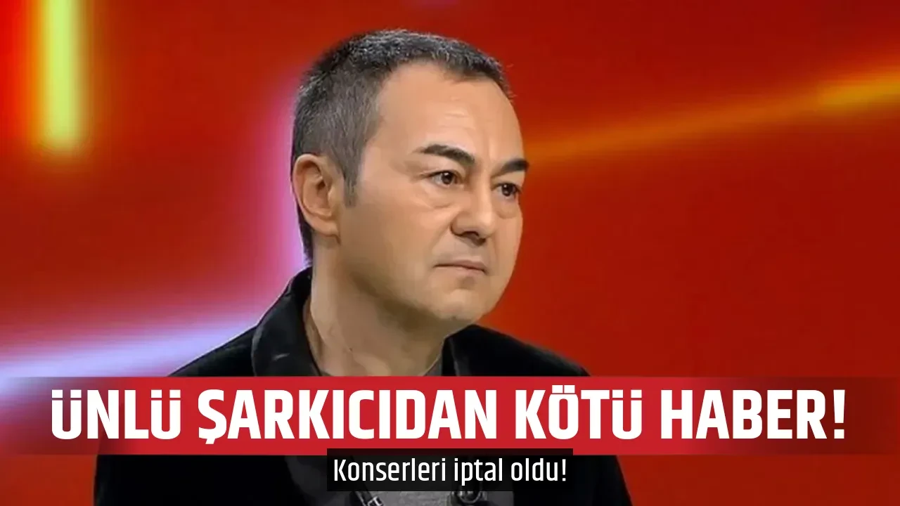 ÜNLÜ ŞARKICIDAN KÖTÜ HABER!
