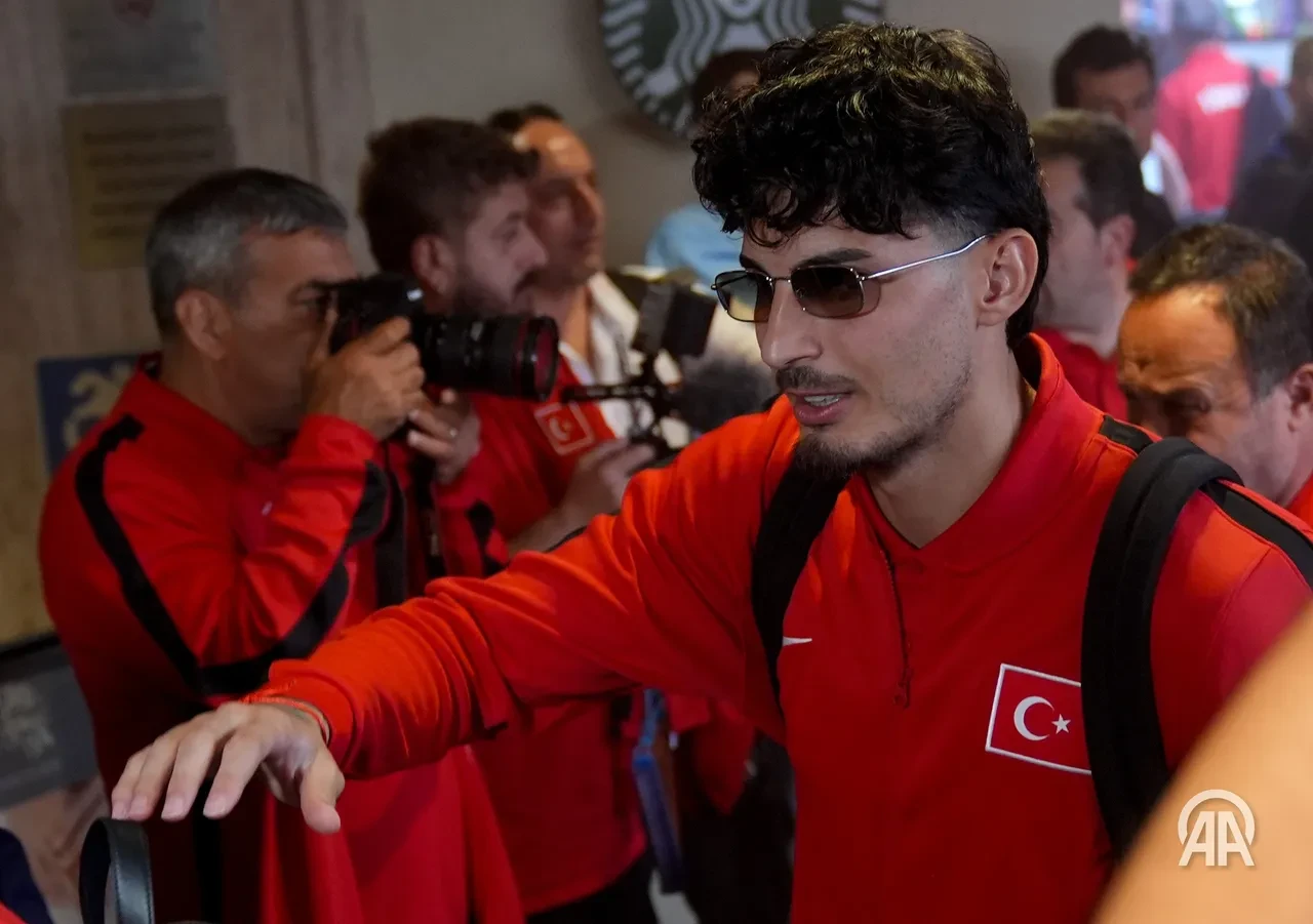 Türkiye, Avustralya maçı öncesi konaklayacağı otele giriş yaptı!
