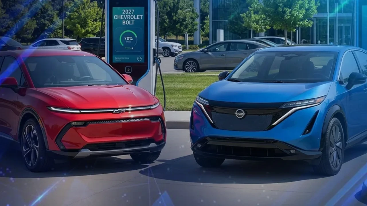 Araç piyasasında büyük kapışmanın galibi! 2027 Chevrolet Bolt mu, 2026 Nissan Leaf mi? İşte menzil, güç, konfor karşılaştırması