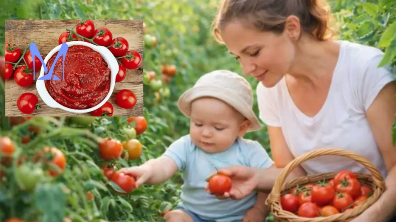 Her yemeğe neredeyse konuyor! Bebekler için doğal, katkısız ve sağlıklı salça nasıl yapılır?