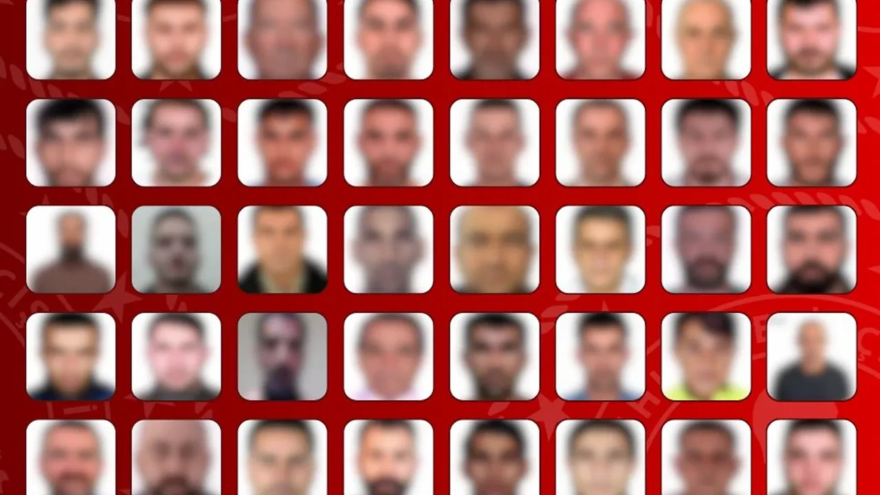 Kırmızı bültenle aranan 42 ve ulusal seviyede aranan 48 firari Türkiye'ye getirildi 