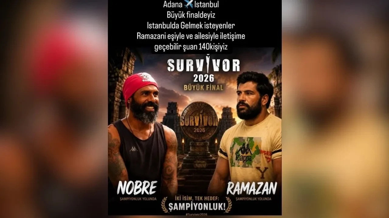 Ramazan’ın eşi ve ailesinden olay paylaşım! Survivor 2026 İstanbul finali için yapılan çağrı sosyal medyayı karıştırdı.