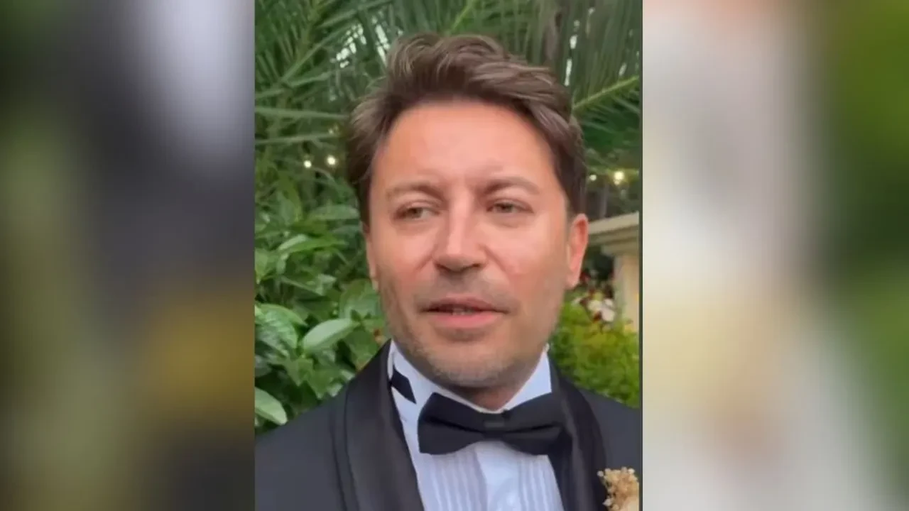 Tolga Güleç ile Öykü Cengiz dünya evine girdi! Ünlü isimler düğünde buluştu