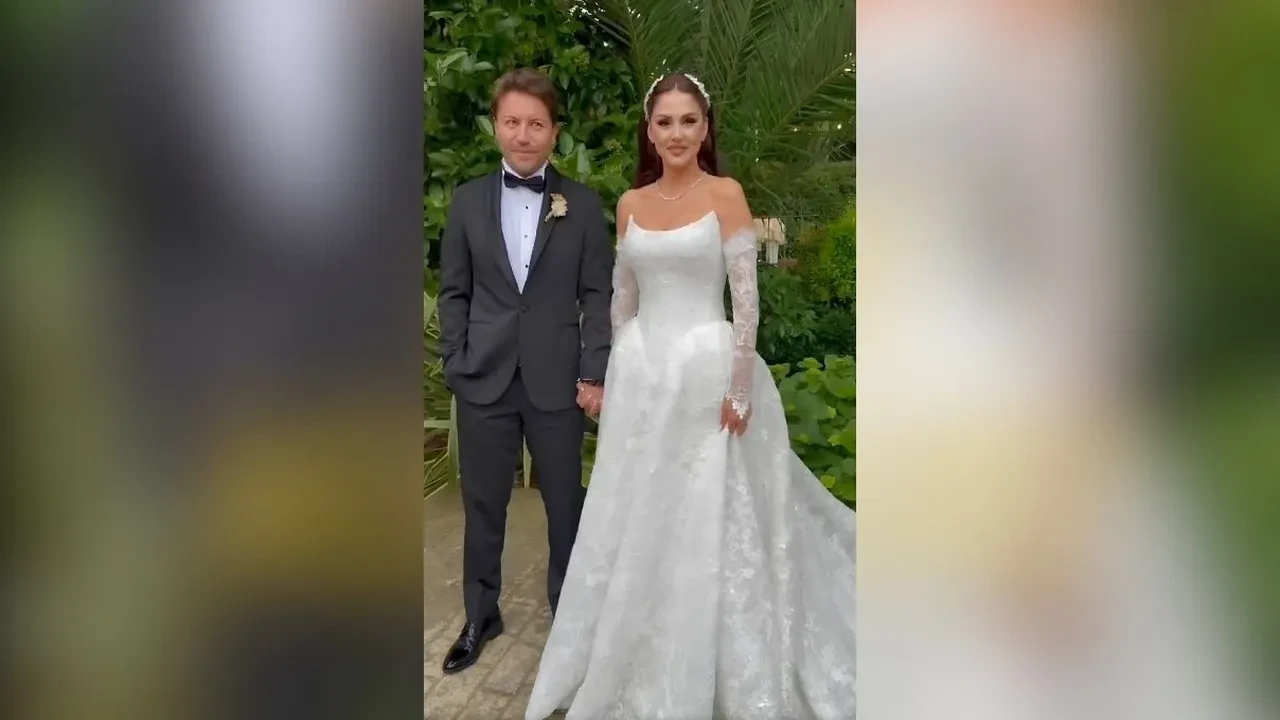 Tolga Güleç ile Öykü Cengiz dünya evine girdi! Ünlü isimler düğünde buluştu