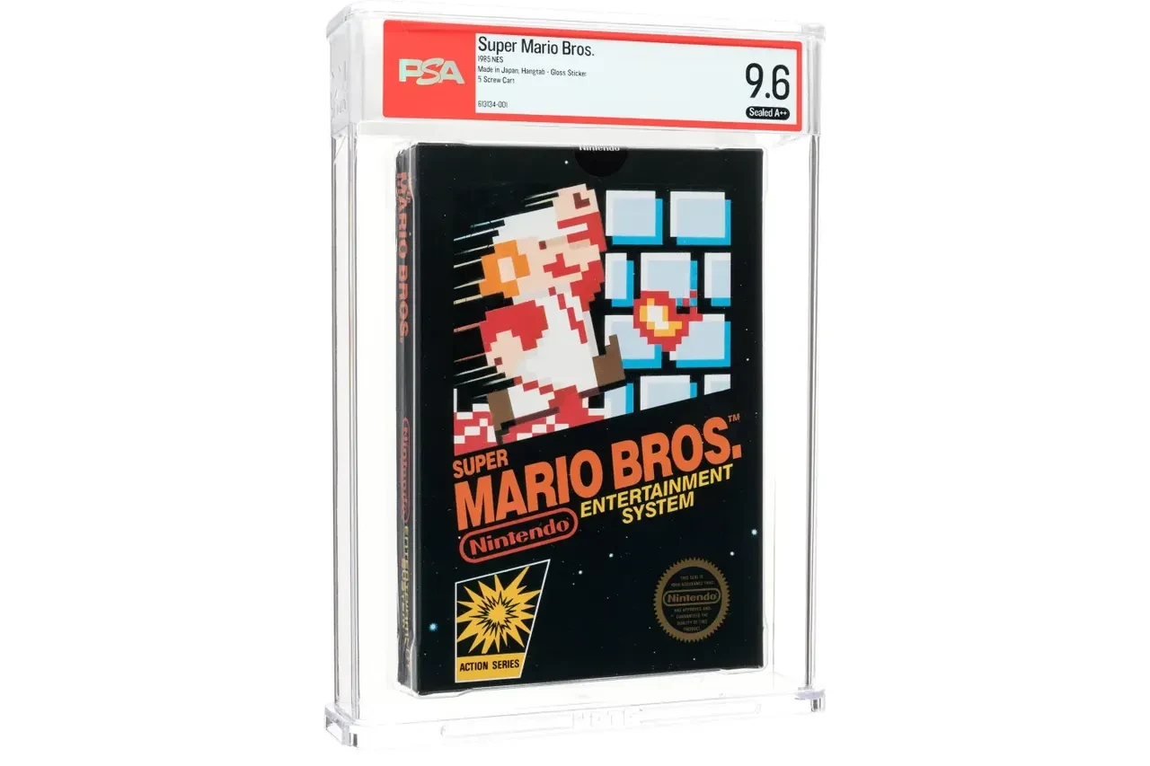 Kapalı kutu Super Mario Bros. oyunu rekor fiyata satıldı: 3 milyon dolar