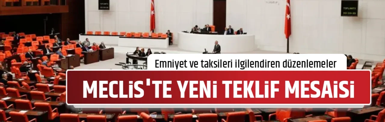 MECLİS'TE YENİ TEKLİF MESAİSİ