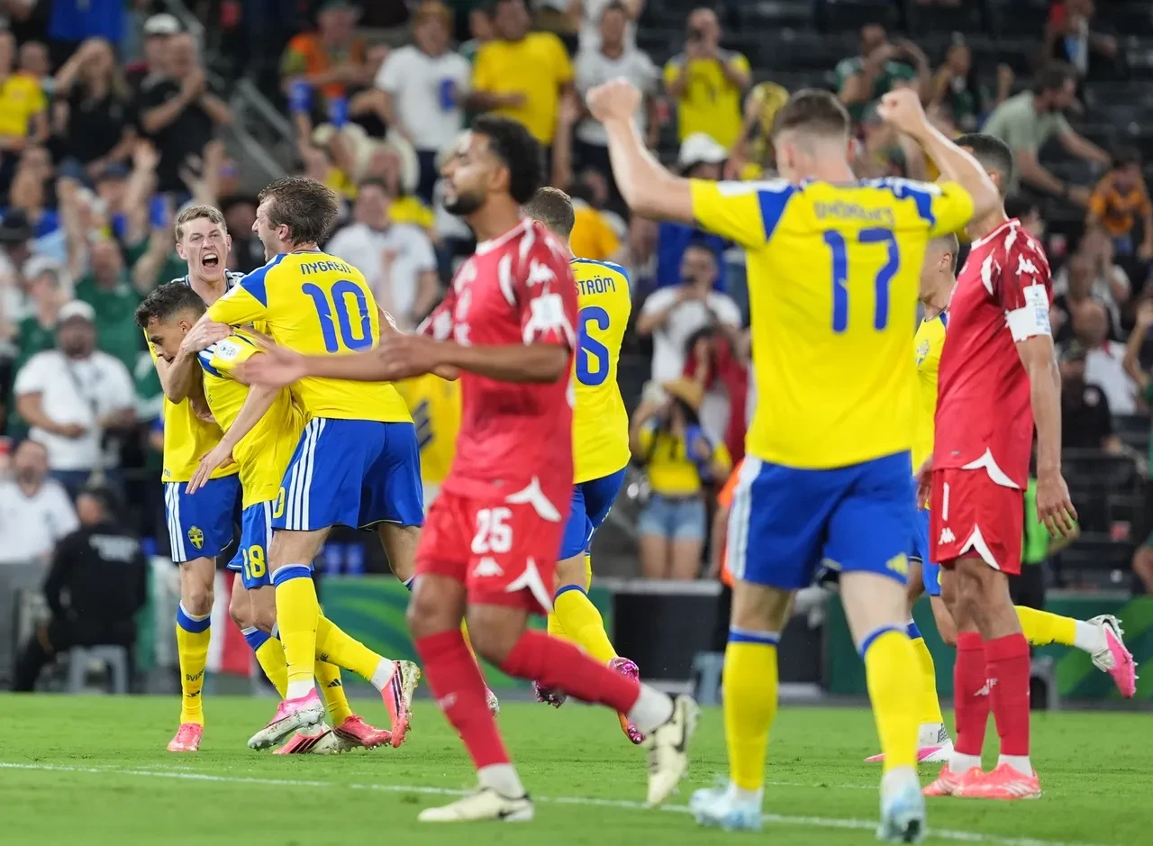 İsveç rahat kazandı! Tunus'a gol yağdırdı