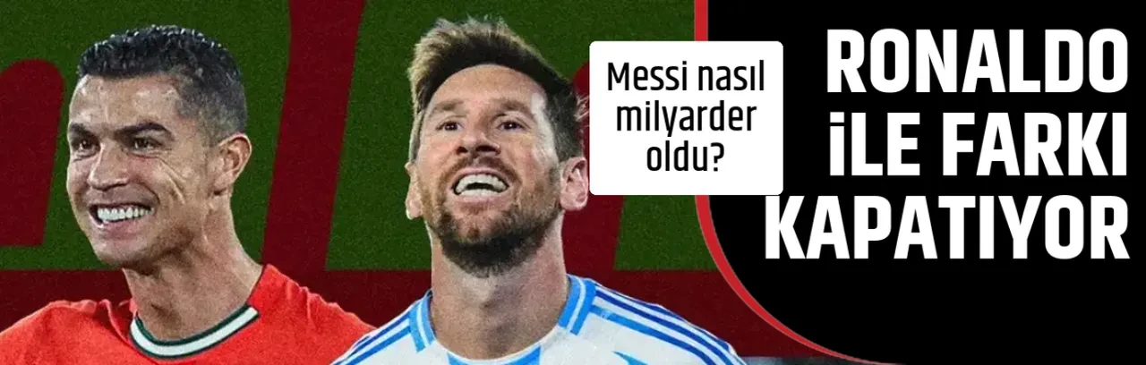 RONALDO İLE FARKI KAPATIYOR