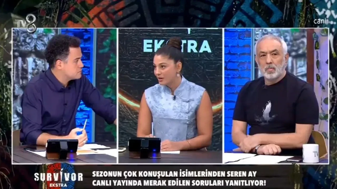 Seren Ay ve Murat Özarı canlı yayında birbirine girdi! İkili arasında gerilim dolu o anlar