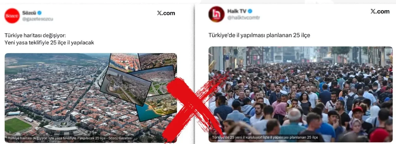 Türkiye haritası değişecek, 25 ilçe il olacak iddiası: DMM açıklama yaptı