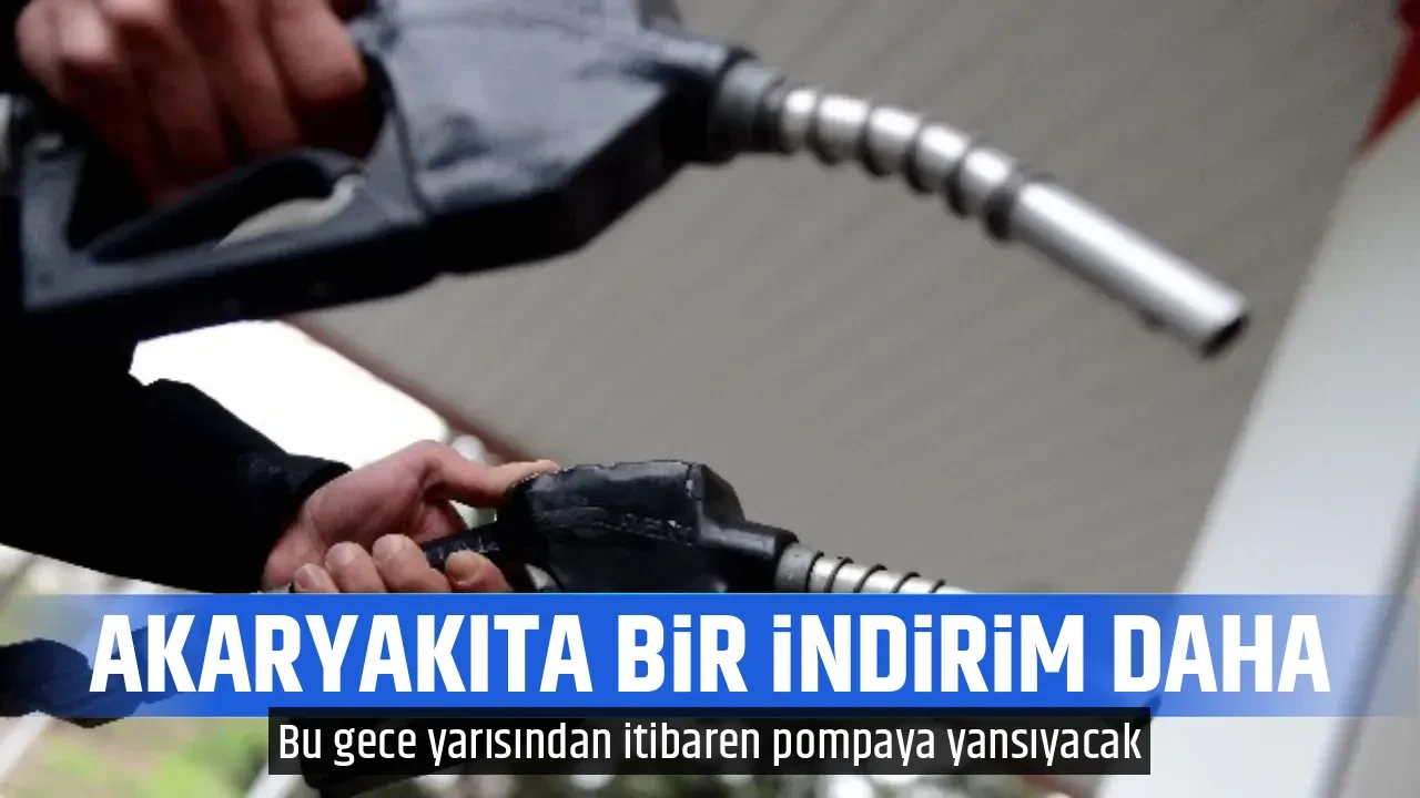 AKARYAKITA BİR İNDİRİM DAHA