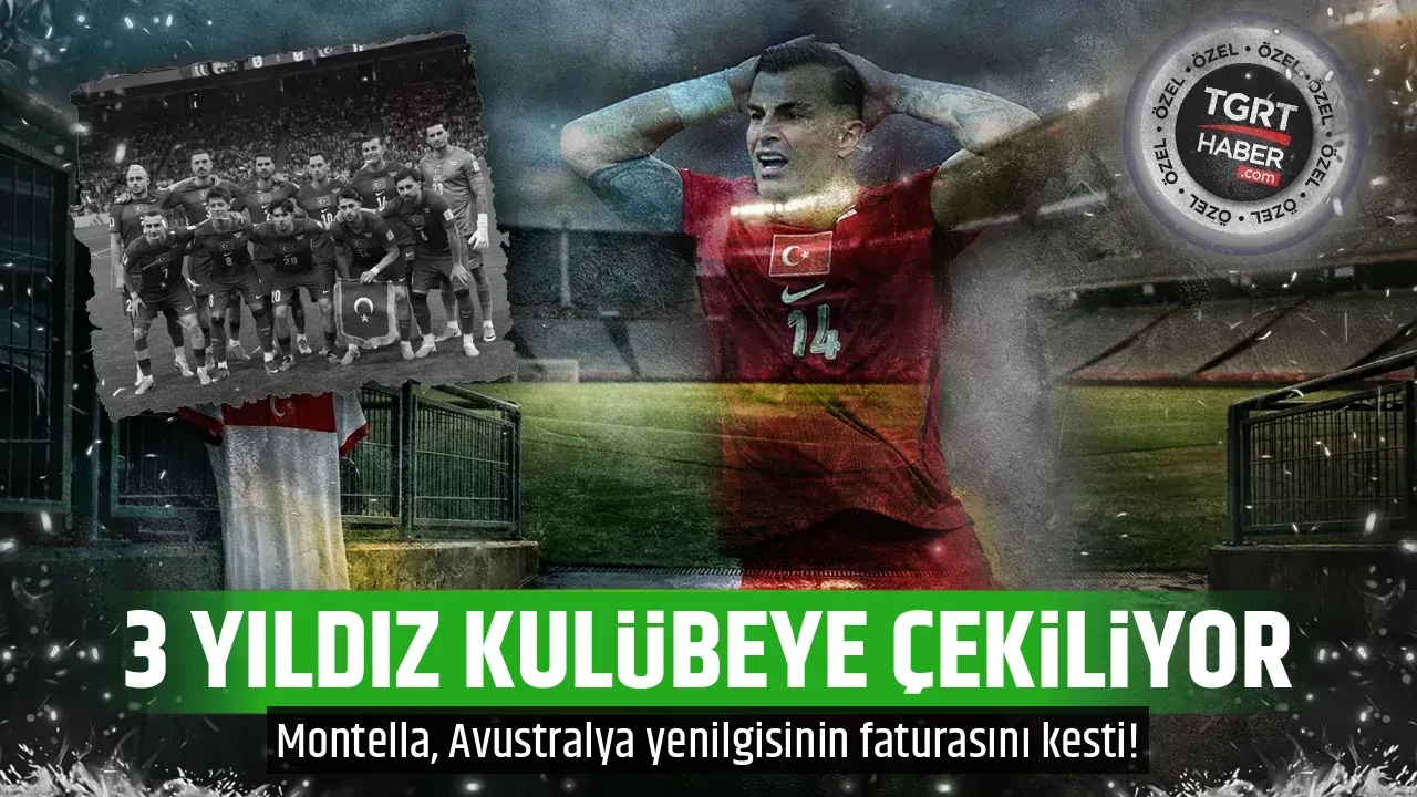 3 YILDIZ KULÜBEYE ÇEKİLİYOR