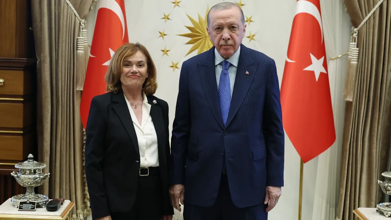 Cumhurbaşkanı Erdoğan, İspanya Anayasa Mahkemesi Başkanvekili Huertas'i kabul etti