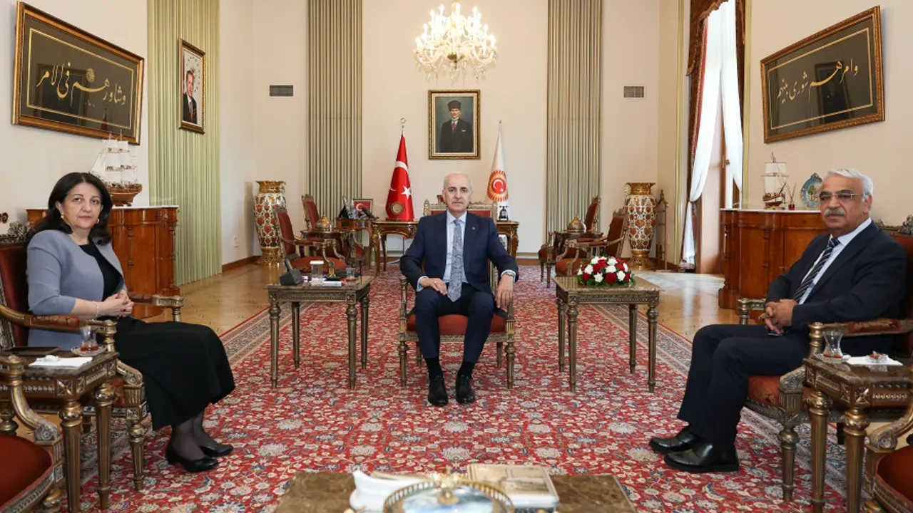 DEM Parti İmralı Heyeti, Numan Kurtulmuş ile görüştü!