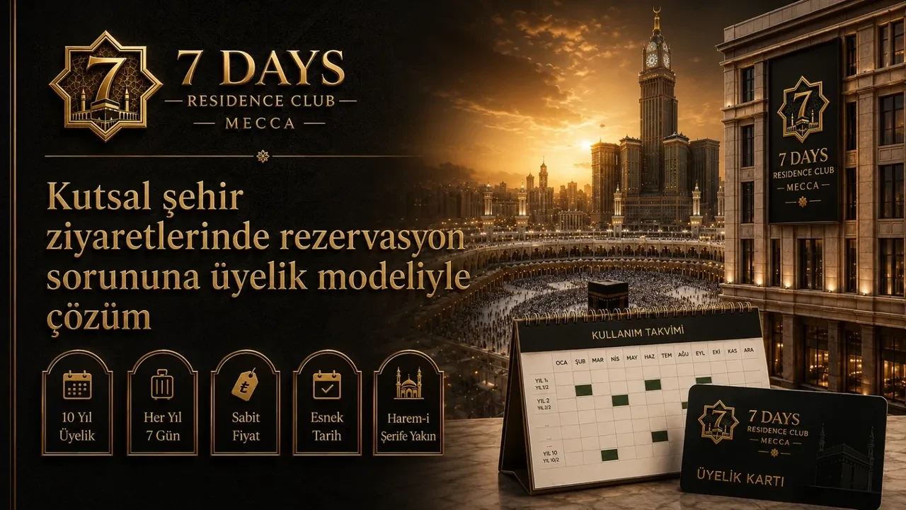 Kutsal şehir ziyaretlerinde konaklama planlamasına yönelik yeni model