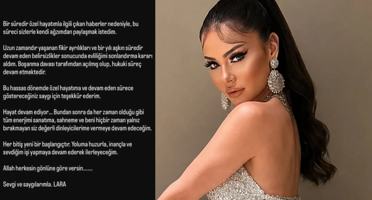 Lara, evliliği için son kararı verdi! Duygusal veda paylaşımı konuşuluyor