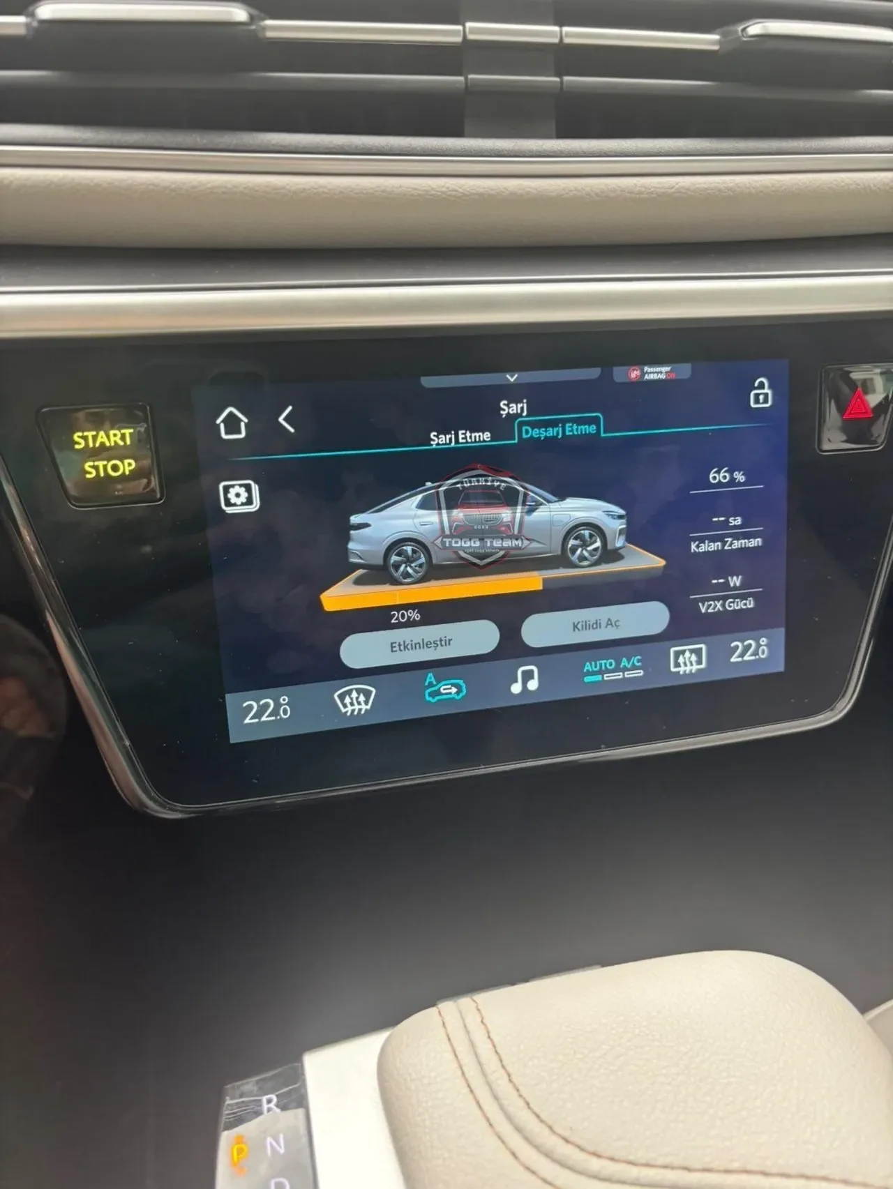 TOGG T10F için yeni özellik! Araçlarda 'V2L' dönemi resmen başladı
