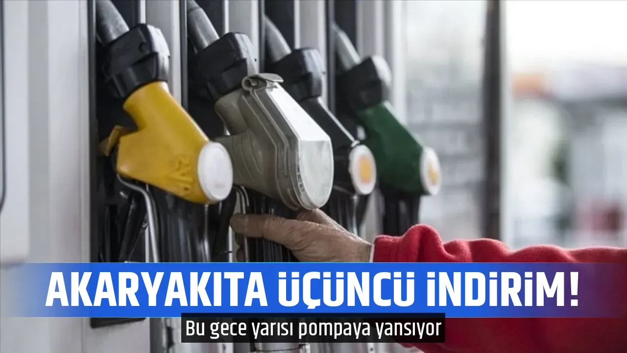 AKARYAKITA ÜÇÜNCÜ İNDİRİM!