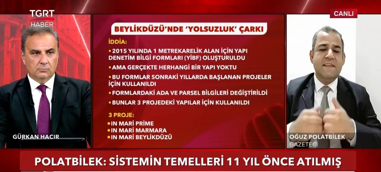 Beylikdüzü Belediyesindeki sistemin temelleri 11 yıl önce atılmış! Cem Küçük'ten 'Büyük yolsuzluk' yorumu