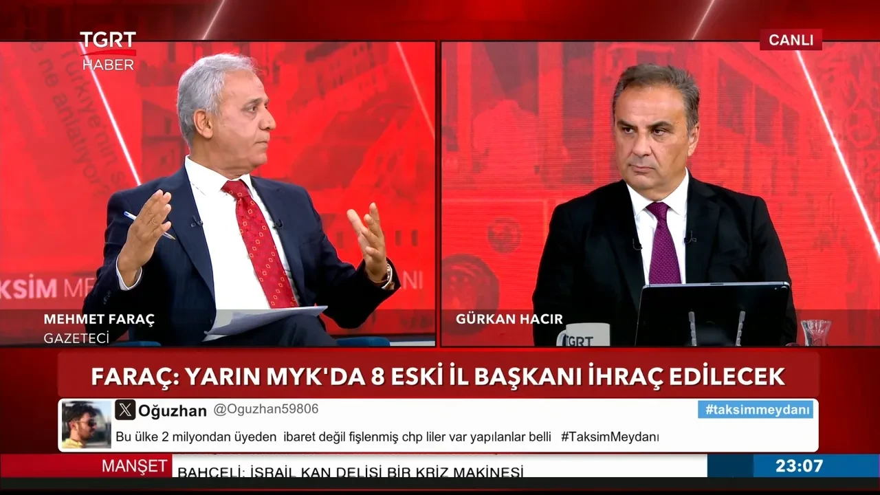 CHP'de büyük temizlik dalgası devam ediyor! Gazeteci Faraç: Yarın 8 il başkanı ihraç edilecek, Ankara ve İzmir il başkanlıklarına atama yapılacak